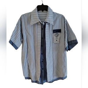 Harry Potter Ravenclaw Wizard World Sleep Wear XL  Shirt Nightgown Striped 